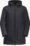 Jack Wolfskin 1116121, Jack Wolfskin Luisenplatz Coat Women phantom - Gr&ouml;&szlig;e L