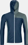 Ortovox 87077, Ortovox Fleece Light Grid Hooded Jacket deep ocean - Gr&ouml;&szlig;e XL