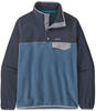 Patagonia 25455, Patagonia Womens LW Synch Snap T Pullover utility blue - Größe L