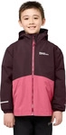 Jack Wolfskin 1610081, Jack Wolfskin Iceland 3in1 Jacket Kids boysenberry/pink -
