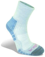 Bridgedale Hike Lightweight Merino Performance Wmns 3/4 Crew Grey/Smoky Blue -