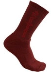 Woolpower Kids Socks Logo 400 rust red - Gr&ouml;&szlig;e 22-24 3424