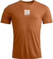Ortovox 120 Cool Tec Abstract TS Men bristle brown - Gr&ouml;&szlig;e S 88036