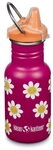 Klean Kanteen 355 ml Kid Kanteen mit Sippy Cap sippy cap - happy flowers - Gr&ouml;&szlig;e