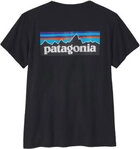 Patagonia Womens P-6 Logo Responsibili-Tee black BLK - Gr&ouml;&szlig;e XS 37567