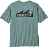 Patagonia M's Boardshort Logo Pocket Responsibili-Tee blue sage BLSG - Gr&ouml;&szlig;e S