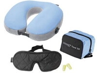 Cocoon Travel Set Ultralight light blue/black TSL1T