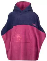 Trollkids Kids Kvalvika Surf Poncho mallow pink/violet blue - Gr&ouml;&szlig;e 98 Kinder 142