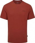Rab QBL68, Rab Crimp Elevation Tee tuscan red - Gr&ouml;&szlig;e L