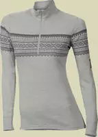 Aclima Designwool Marius Mock Neck Zip Women grafjell - Gr&ouml;&szlig;e L 102710