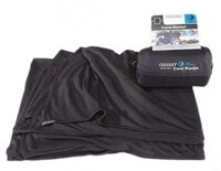 Cocoon Coolmax Travel Blanket black - Gr&ouml;&szlig;e 180x140cm CMB99