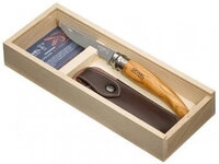 Opinel Opinel Slim Line Geschenkbox olive - Gr&ouml;&szlig;e No.10 - 13cm 254140
