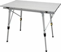 uquip 244112, uquip Campingtisch Variety alu-silber - Gr&ouml;&szlig;e M