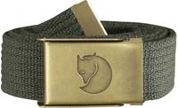 Fj&auml;llr&auml;ven Canvas Brass Belt 4 cm mountain grey - Gr&ouml;&szlig;e One size 77297
