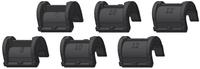 ORTLIEB Eins&auml;tze f&uuml;r QL1 und QL2 Haken f&uuml;r 1 Tasche, ab 2005 schwarz E166
