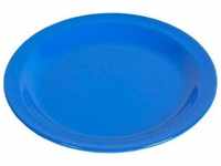 Waca Melamin Teller flach blau - Größe 23,5 cm 391605