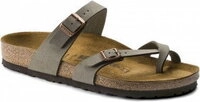 Birkenstock Mayari Birko-Flor Nubuk stone - Gr&ouml;&szlig;e 42 0071071