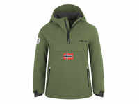 Trollkids Kids Kirkenes Anorak khaki green/anthracite - Größe 128 Kinder 322