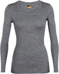 Icebreaker 200 Oasis LS Scoop Women gritstone hthr - Gr&ouml;&szlig;e XS 104378