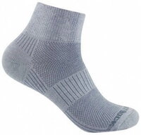 WrightSock Coolmesh II Quarter light grey - Gr&ouml;&szlig;e M (37,5-41) 805
