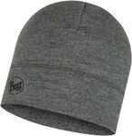Buff Merino Midweight Beanie melange light grey 118007933
