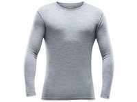 Devold Breeze 150 Man Shirt grey melange - Größe L GO181221A