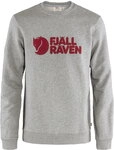 Fj&auml;llr&auml;ven Logo Sweater Men grey melange - Gr&ouml;&szlig;e S 84142