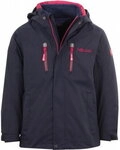 Trollkids Kids Lofoten 3in1 Jacket navy/pink - Gr&ouml;&szlig;e 92 Kinder 109