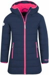 Trollkids Girls Stavanger Coat navy/pink - Gr&ouml;&szlig;e 104 Kinder 219