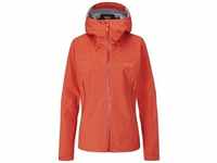 Rab Downpour Plus 2.0 Jacket Women red grapefruit GF - Größe 10 UK Damen QWG79