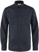 Fj&auml;llr&auml;ven &Ouml;vik Travel Shirt LS dark navy - Gr&ouml;&szlig;e L 87208