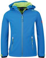 Trollkids Kids Trollfjord Jacket medium blue/green - Gr&ouml;&szlig;e 140 Kinder 161