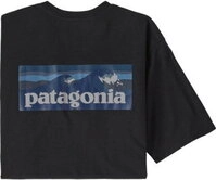 Patagonia M's Boardshort Logo Pocket Responsibili-Tee ink black INBK - Gr&ouml;&szlig;e S