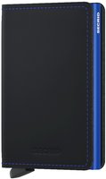 Secrid Matte black/blue slim SM