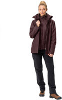 VAUDE Womens Skomer 3in1 Jacket II dark oat - Gr&ouml;&szlig;e 46 Damen 42813