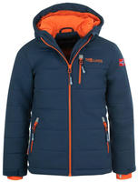 Trollkids Kids Hemsedal Snow Jacket XT mystic blue/orange - Gr&ouml;&szlig;e 128 Kinder 513