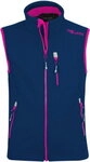 Trollkids Kids Trollfjord Vest navy/magenta - Gr&ouml;&szlig;e 140 Kinder 306