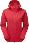 Mountain Equipment Womens Frontier Hooded Jacket capsicum red - Gr&ouml;&szlig;e 10 UK Damen