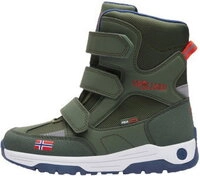 Trollkids Kids Lofoten Winter Boots forest green/flame orange - Gr&ouml;&szlig;e 34...