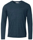 VAUDE Mens Essential LS T-Shirt dark sea uni - Gr&ouml;&szlig;e M 41325