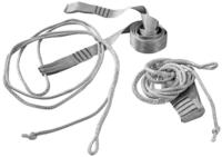 Cocoon Hammock Straps Ultralight grey/light grey HTSUL