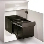 Profiline Double-Master 345 S/400-2, Abfallsammelsystem, anthrazit 8012086