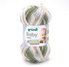 Gründl Wolle Baby color 50 g olive natur jade grau multicolor