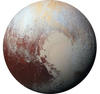 Komar Vlies Fototapete Dot Pluto Ø 125 cm, selbstklebend