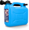 Unitec Benzinkanister 5 Liter Volumen Kunststoff blau