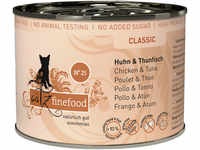Catz Finefood Katzenfutter Classic No. 25 Huhn & Thunfisch 200 g
