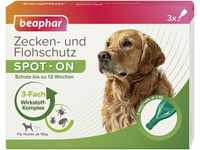 Beaphar Zecken- und Flohschutz SPOT-ON 3 x 2 ml für große Hunde ab 15 kg