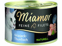 Miamor Feine Filets Naturell Skipjack-Thunfisch 156 g