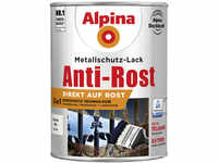 Alpina Metallschutz-Lack Anti-Rost 2,5 L weiß glänzend
