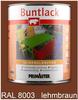 Primaster Buntlack RAL 8003 750 ml lehmbraun seidenglänzend
